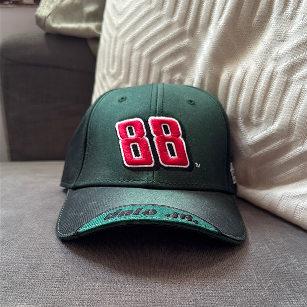 Vintage Dale Jr #88 Hat / Hendrick Motorsports / Mountain Dew / Valcro